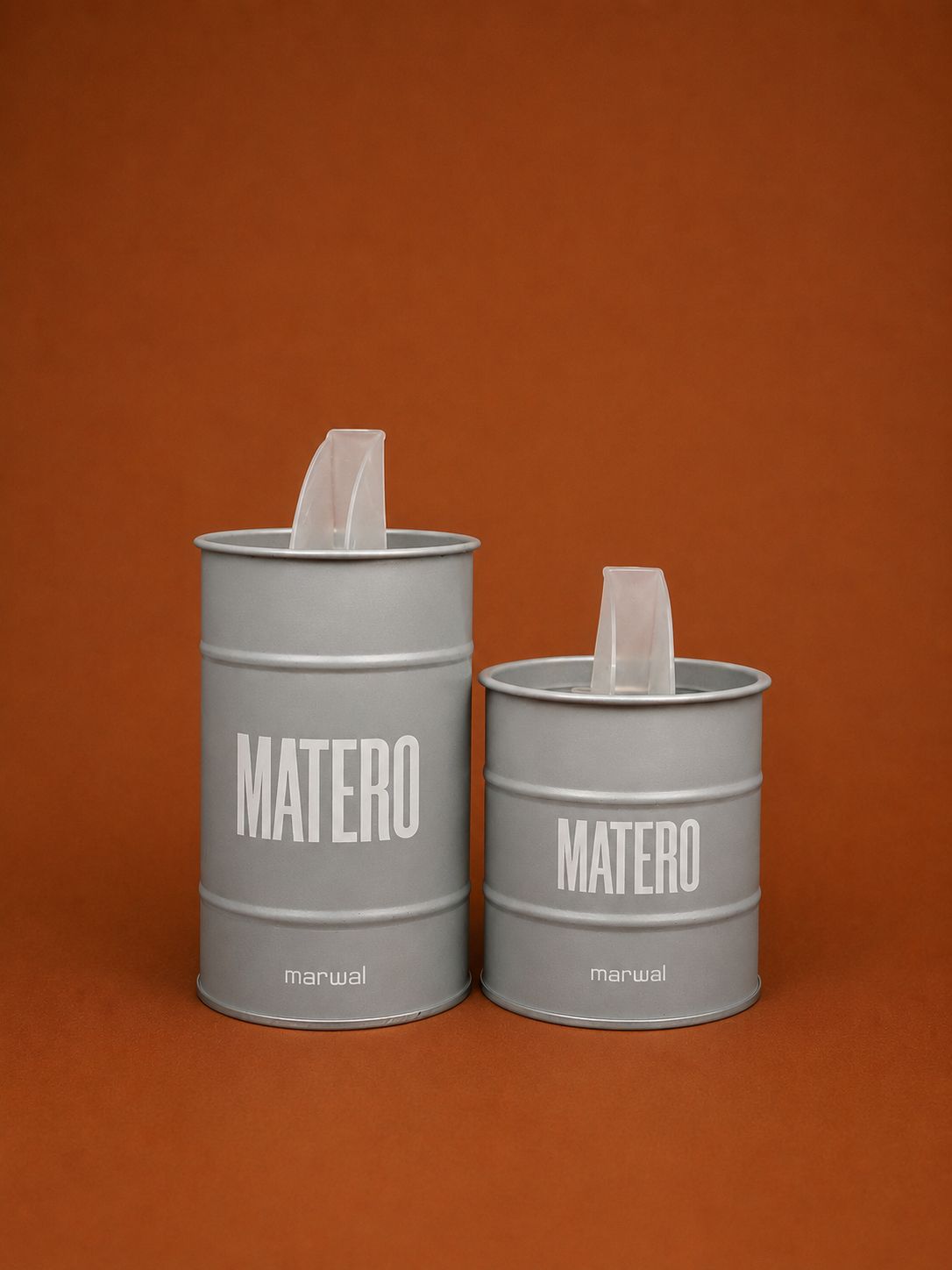 Lata Matera Color Gris